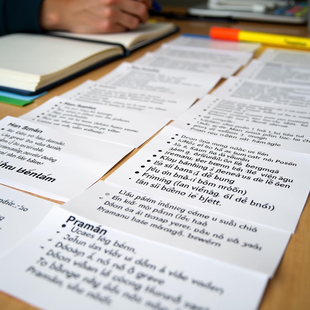 Flashcards từ vựng IELTS Speaking về chủ đề an toàn và quy định