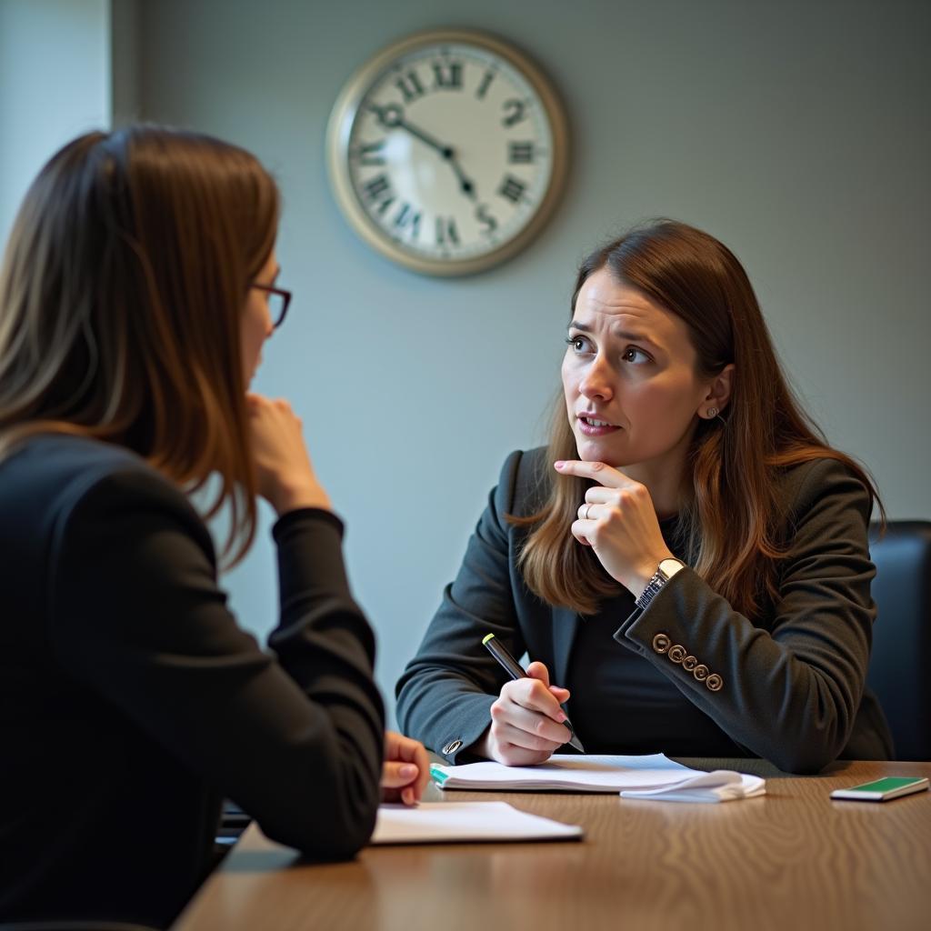 Examiner và thí sinh thảo luận chủ đề thể thao trong IELTS Speaking Part 3