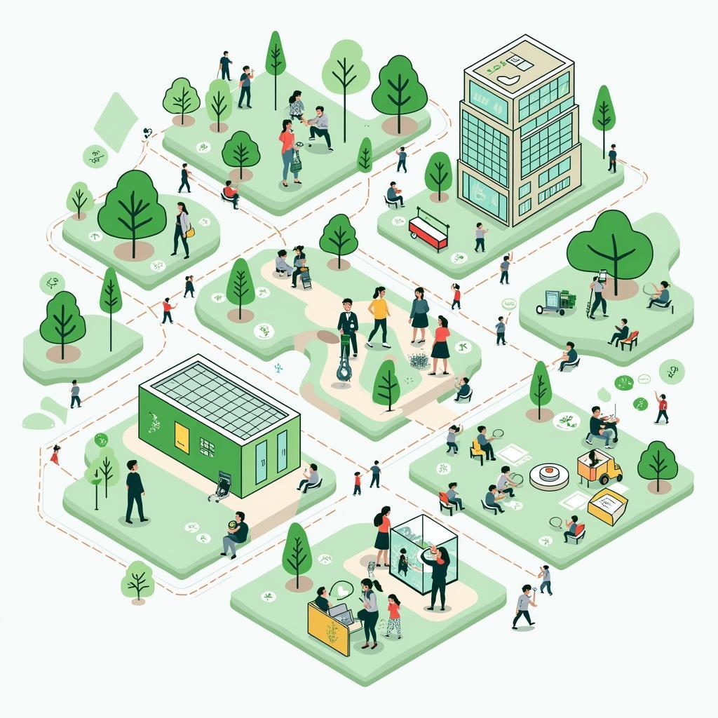 Các giải pháp cải thiện sức khỏe tâm thần trong môi trường đô thị với không gian xanh và hoạt động cộng đồng