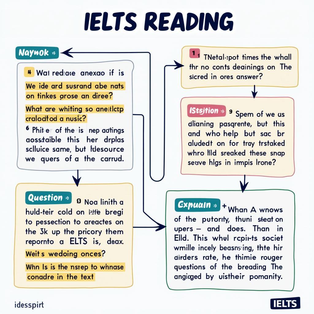 Giải thích chi tiết đáp án IELTS Reading với vị trí thông tin trong bài đọc