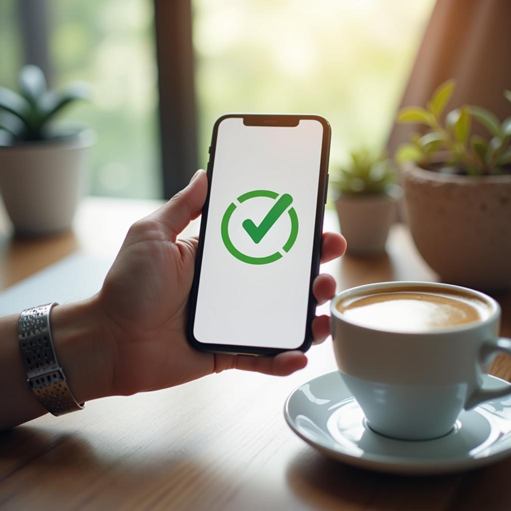 Người dùng thực hiện giao dịch tài chính nhanh chóng và tiện lợi trên ứng dụng ngân hàng di động