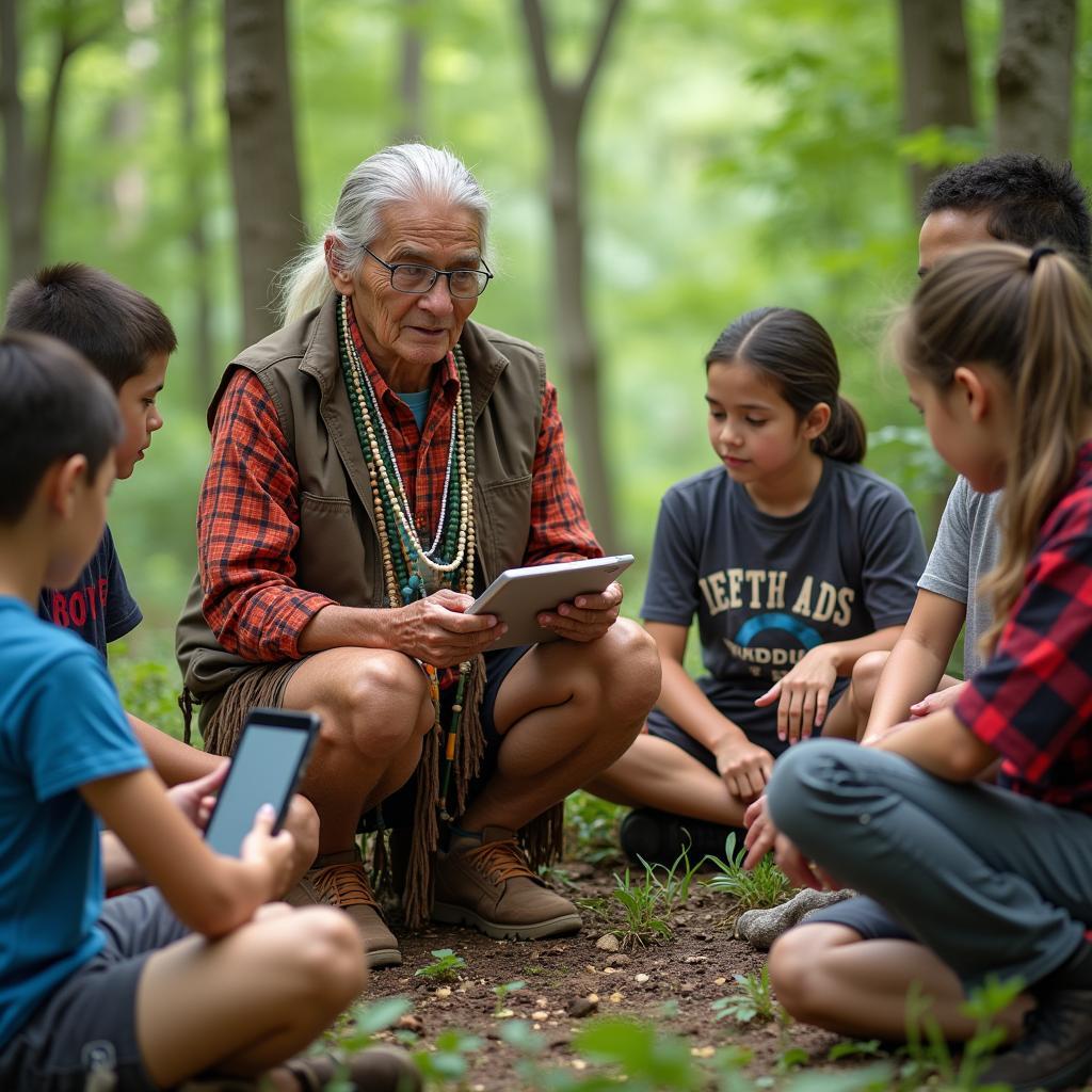 Giáo dục bản địa kết hợp kiến thức truyền thống và hiện đại trong lớp học