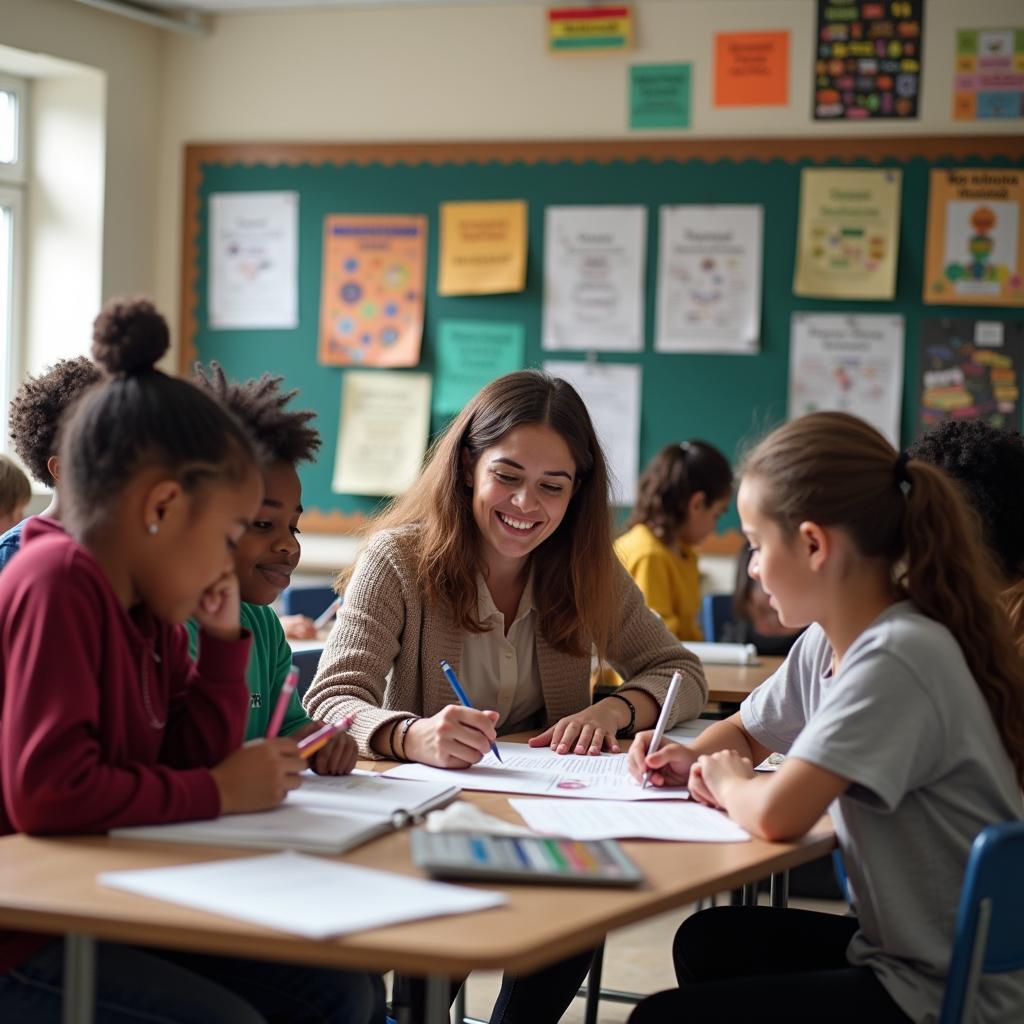 Lớp học đa văn hóa thúc đẩy công bằng xã hội thông qua giáo dục IELTS Reading