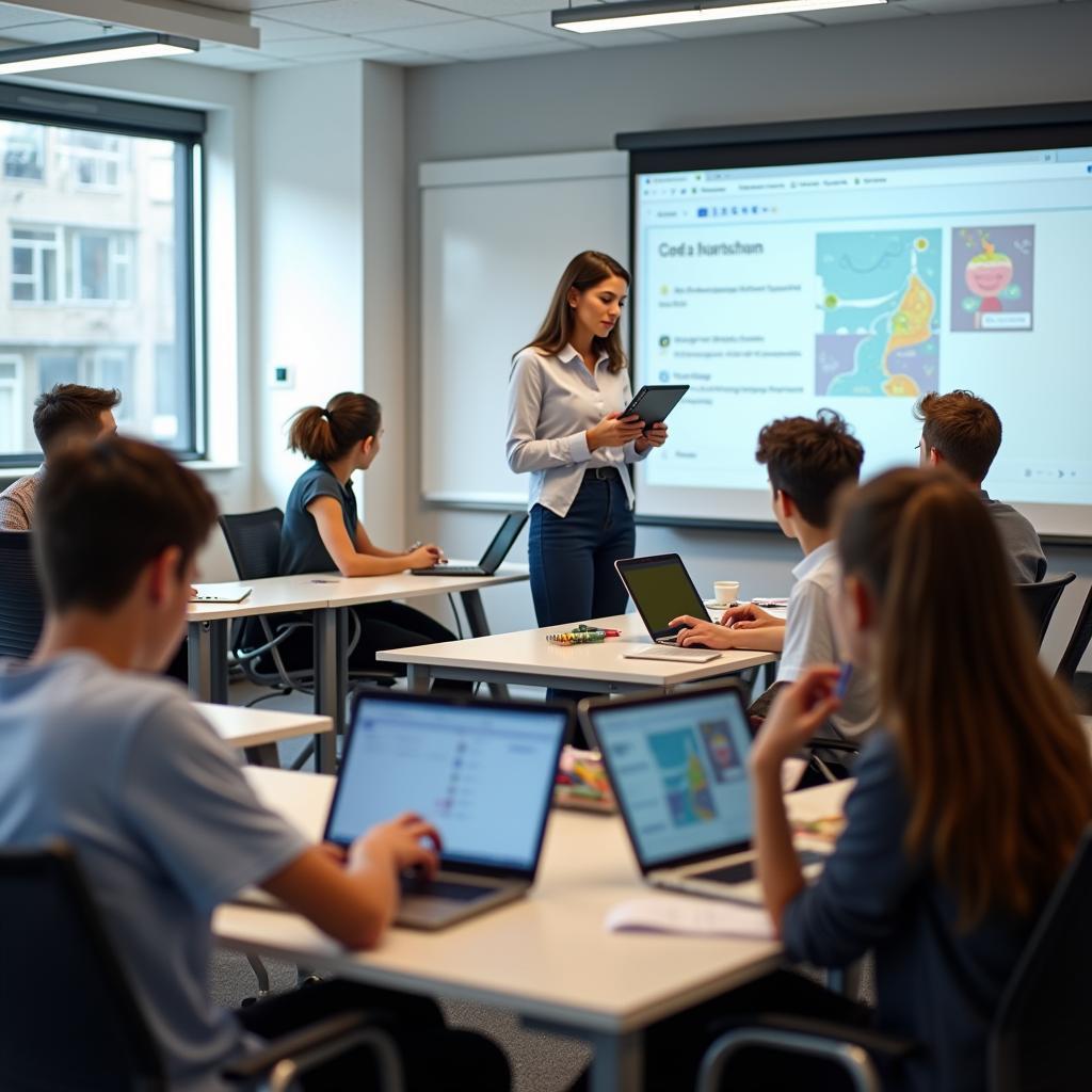 Giáo dục kỹ năng thế kỷ 21 kết hợp công nghệ và phương pháp truyền thống