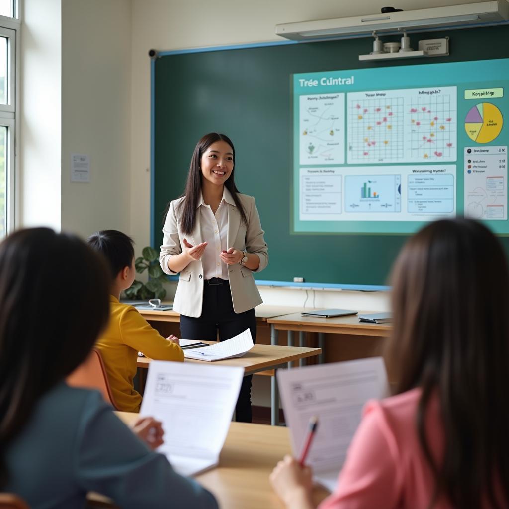 Giáo viên hướng dẫn học sinh kỹ năng đặt mục tiêu trong môi trường giáo dục hiện đại