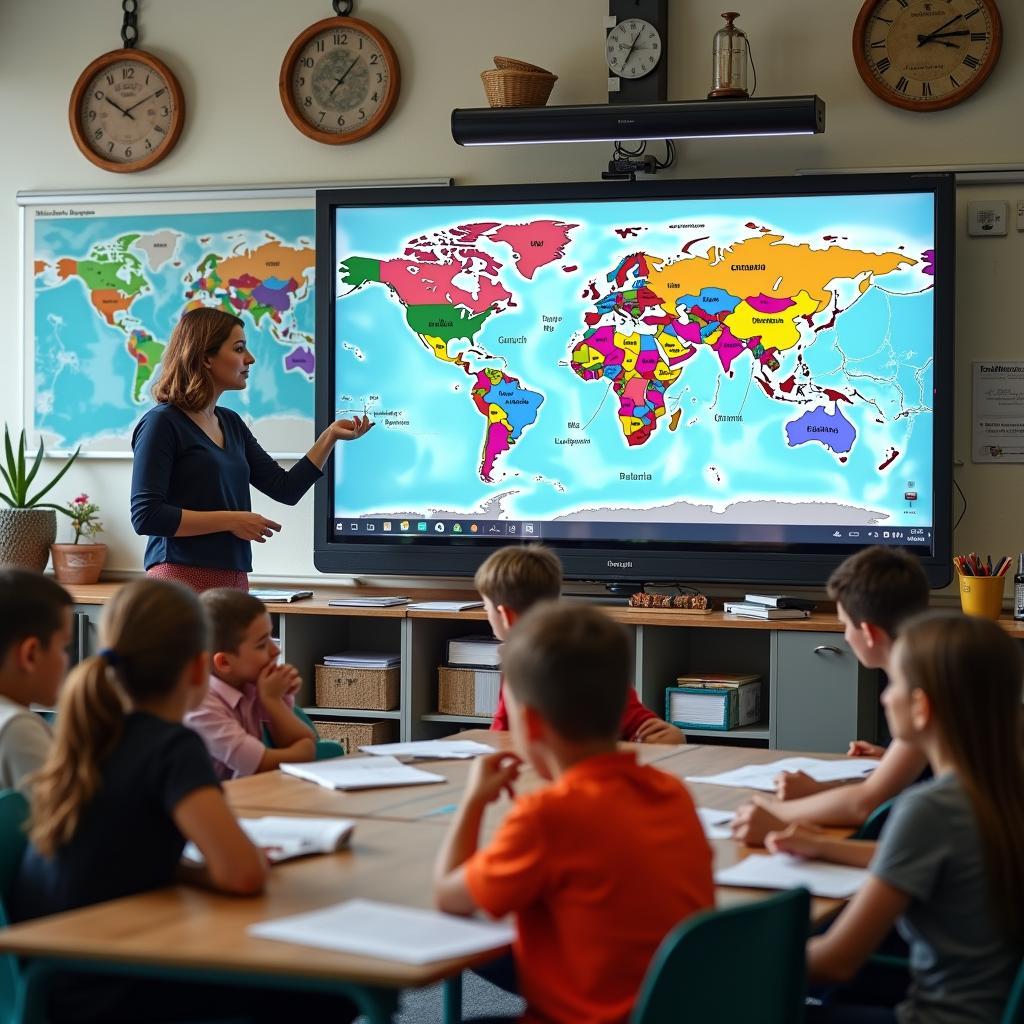 Giáo viên tích hợp văn hóa vào giảng dạy ngoại ngữ với phương pháp hiện đại và công nghệ đa phương tiện