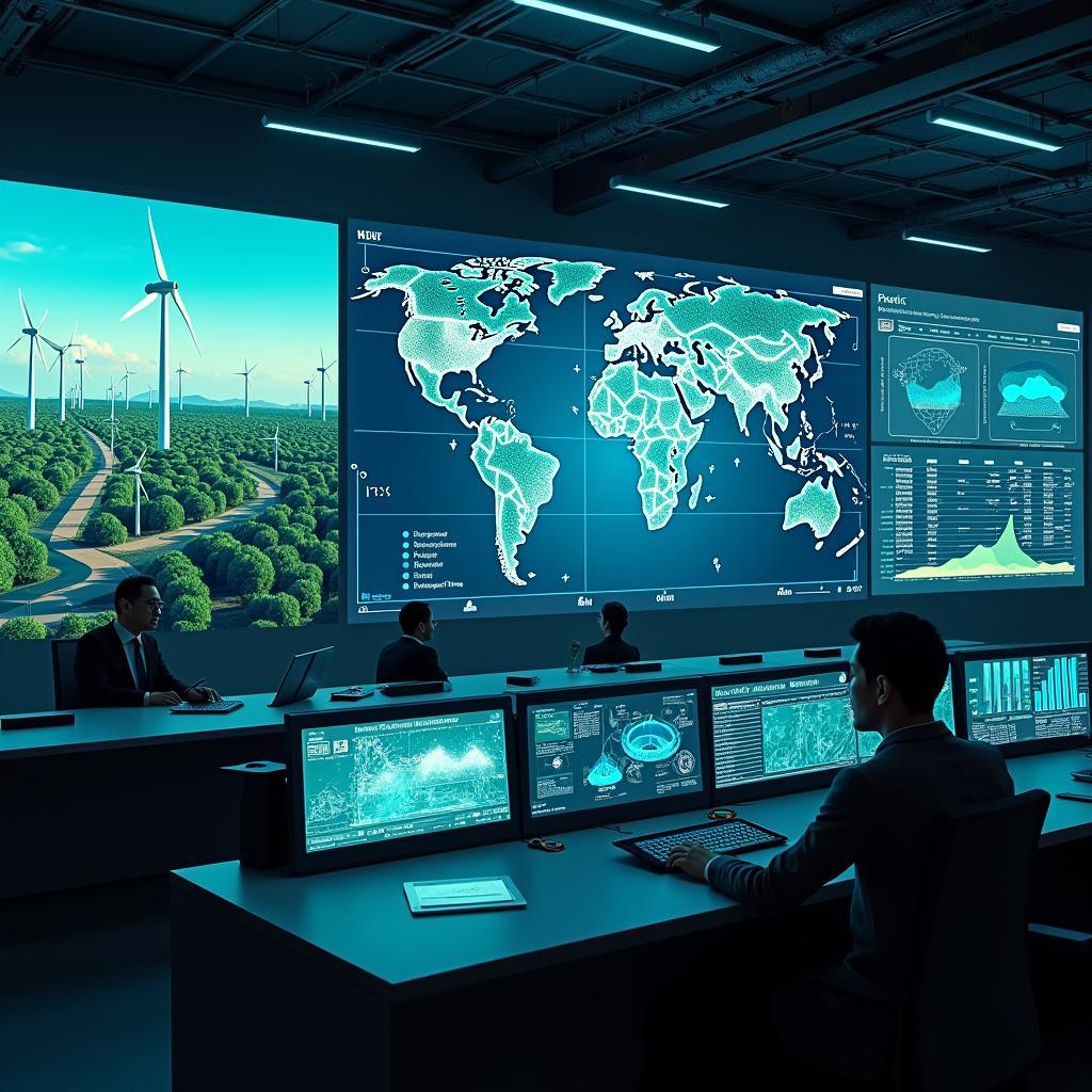 Hệ thống lưới điện thông minh tích hợp trí tuệ nhân tạo và năng lượng tái tạo trong IELTS Reading