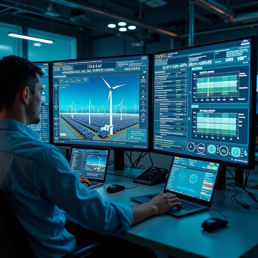 Hệ thống lưới điện thông minh tích hợp nhiều nguồn năng lượng tái tạo trong đề IELTS