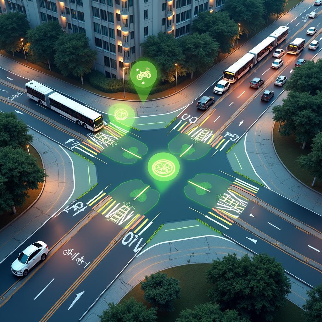 Hệ thống quản lý giao thông thông minh giúp giảm ô nhiễm không khí từ phương tiện đô thị