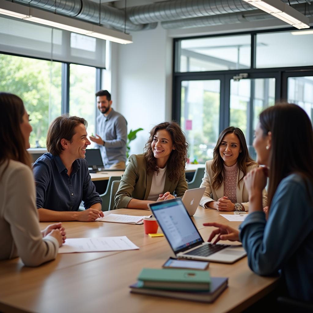 Chương trình hỗ trợ sức khỏe tâm thần cho phụ huynh đi làm tại văn phòng hiện đại