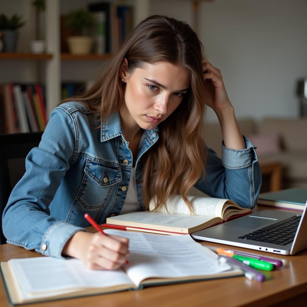 Học viên luyện tập IELTS Reading về văn hóa làm việc tích cực