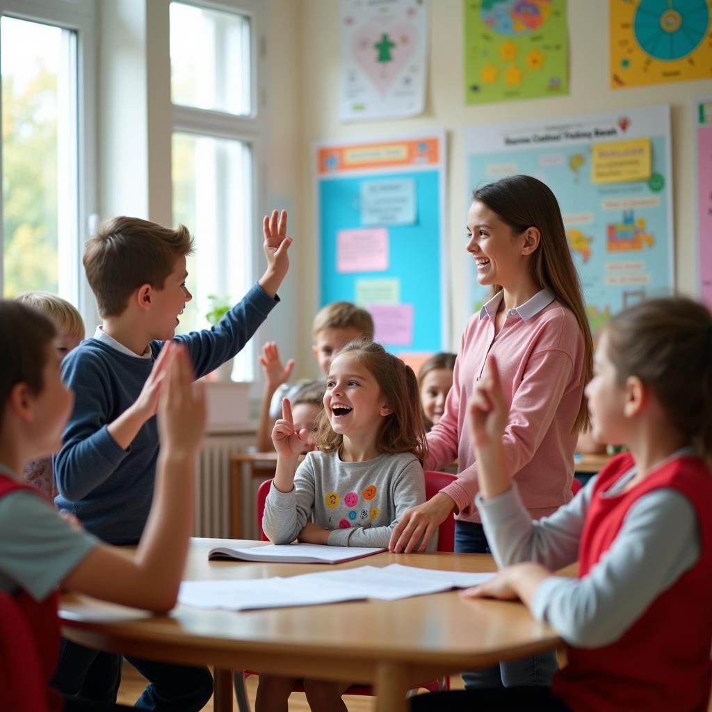 Học sinh tiểu học học ngoại ngữ sớm mang lại nhiều lợi ích vượt trội