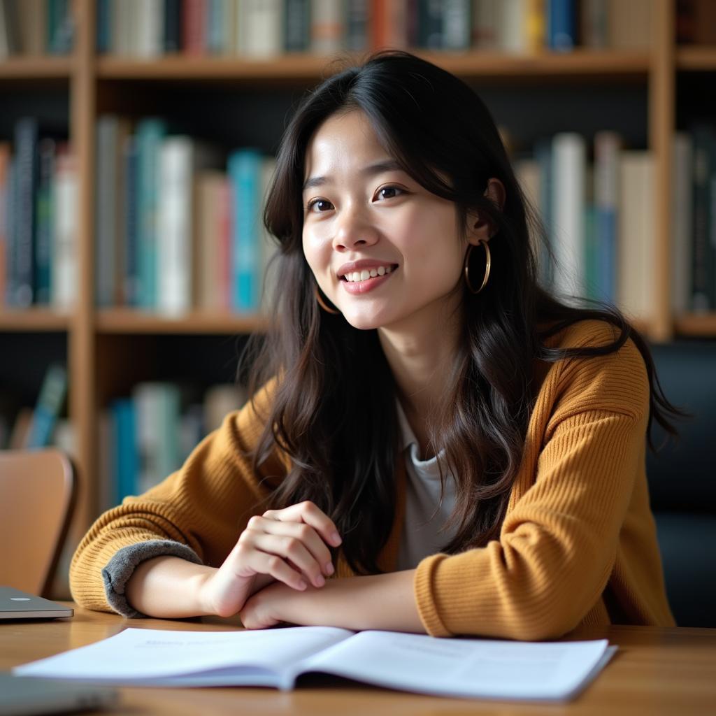 Học sinh Việt Nam luyện tập IELTS Speaking Part 1 về chủ đề môn học yêu thích