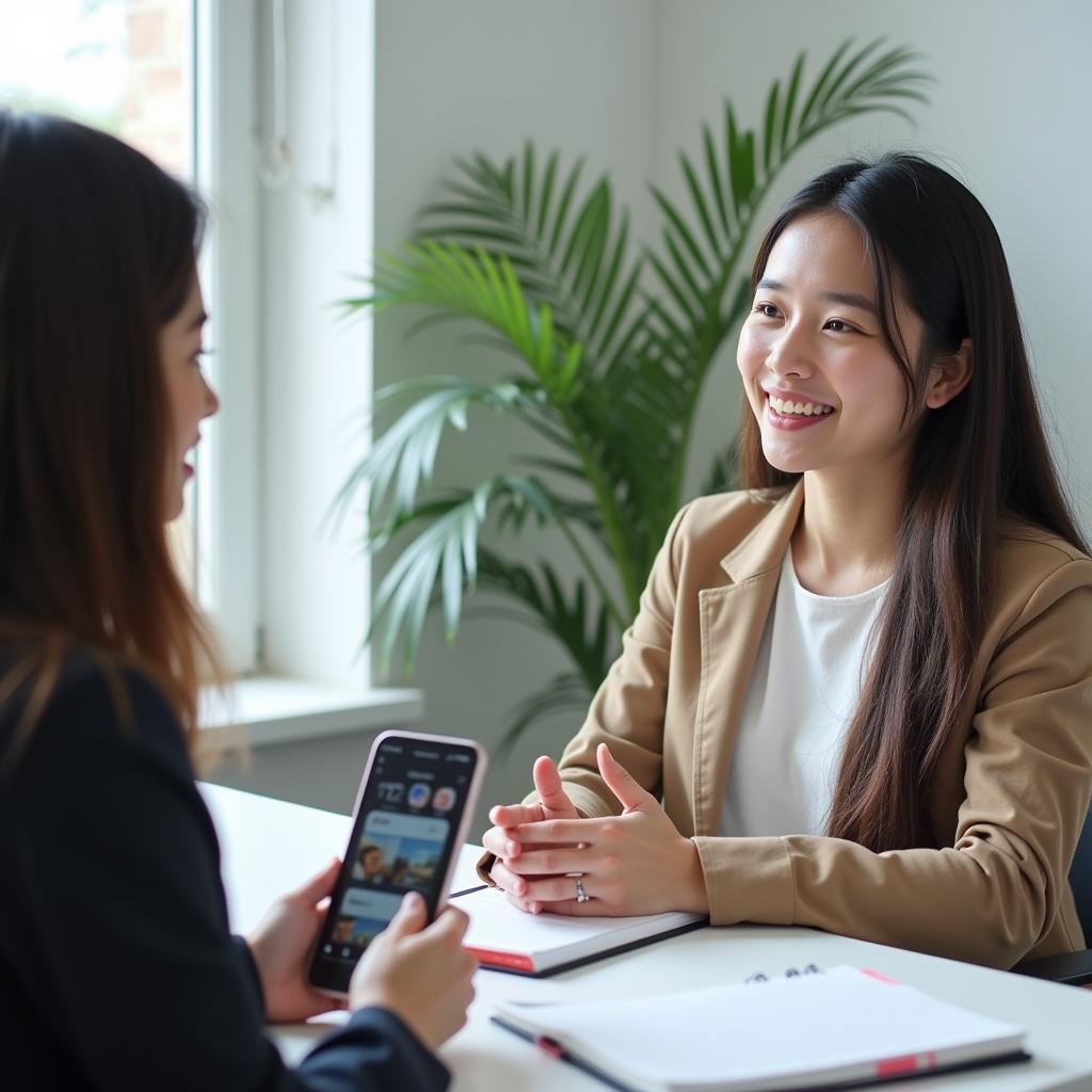 Học viên Việt Nam luyện tập IELTS Speaking Part 1 về chủ đề tin tức và người nổi tiếng