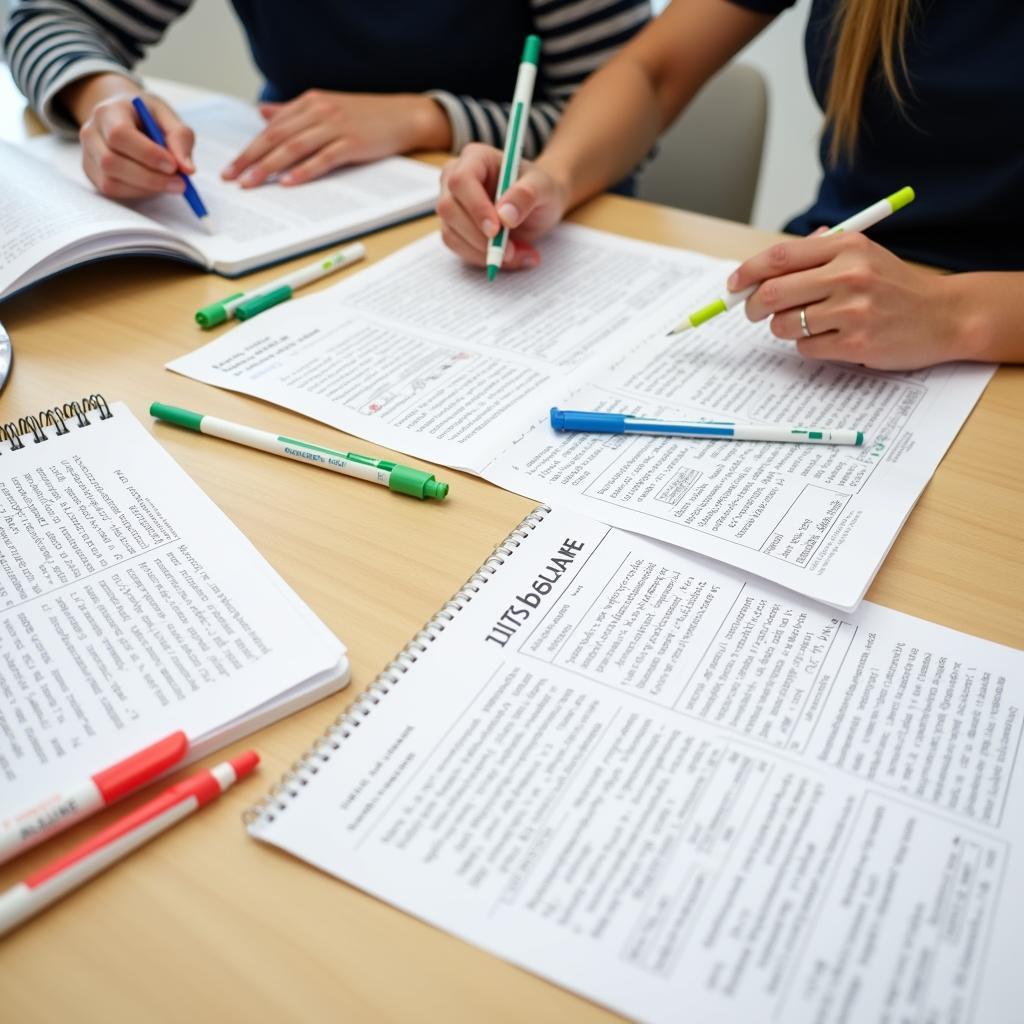 Học viên IELTS luyện tập Reading với đáp án chi tiết và từ vựng quan trọng