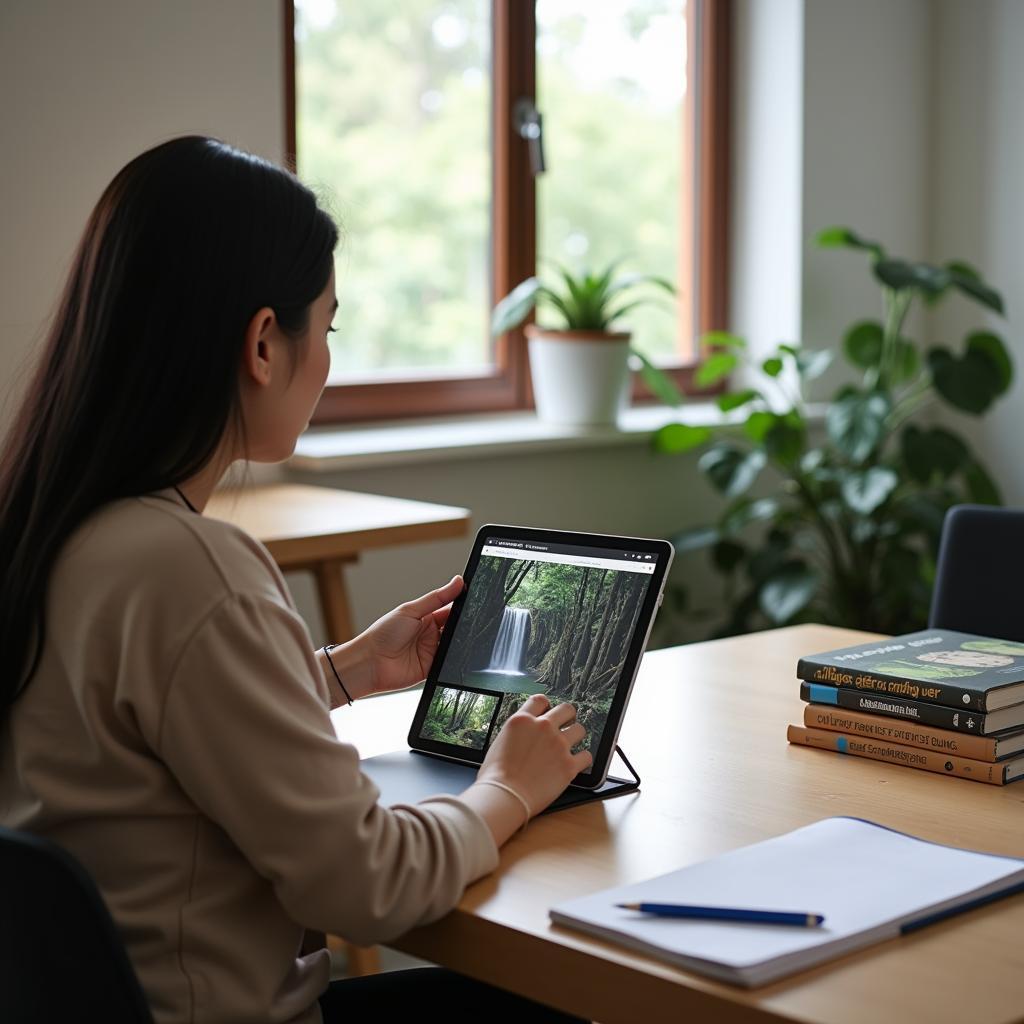 Học viên luyện thi IELTS Speaking chủ đề động vật hoang dã và bảo tồn thiên nhiên