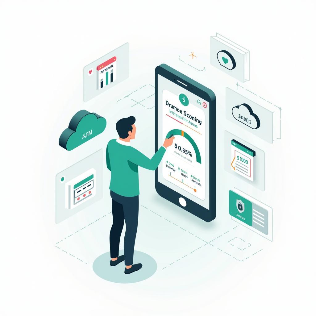 Minh họa fintech và tác động đến cho vay doanh nghiệp nhỏ trong IELTS Writing Task 2