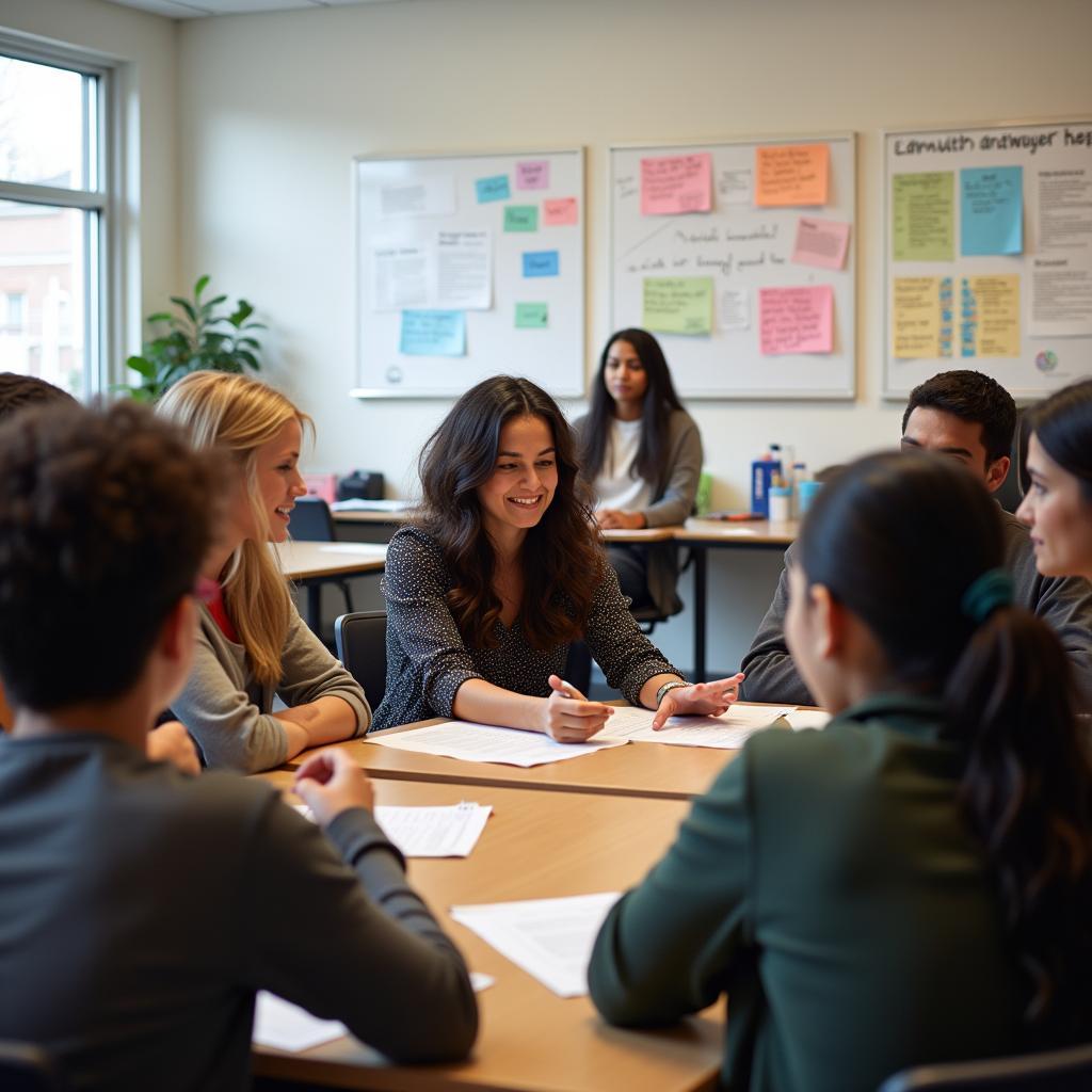 Minh họa lớp học lồng ghép importance of teaching empathy and compassion qua hoạt động cộng đồng