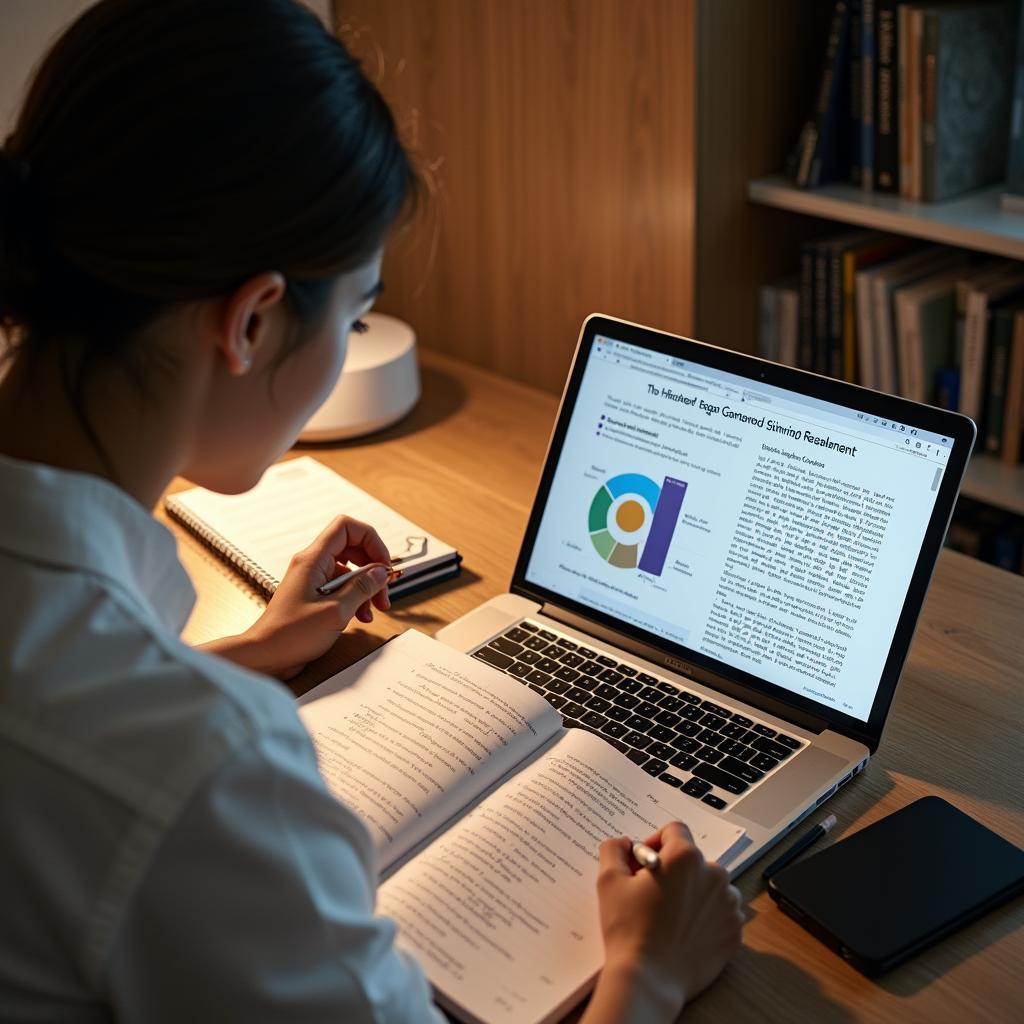 Học viên luyện IELTS Reading chủ đề How to start investing với tips chiến lược