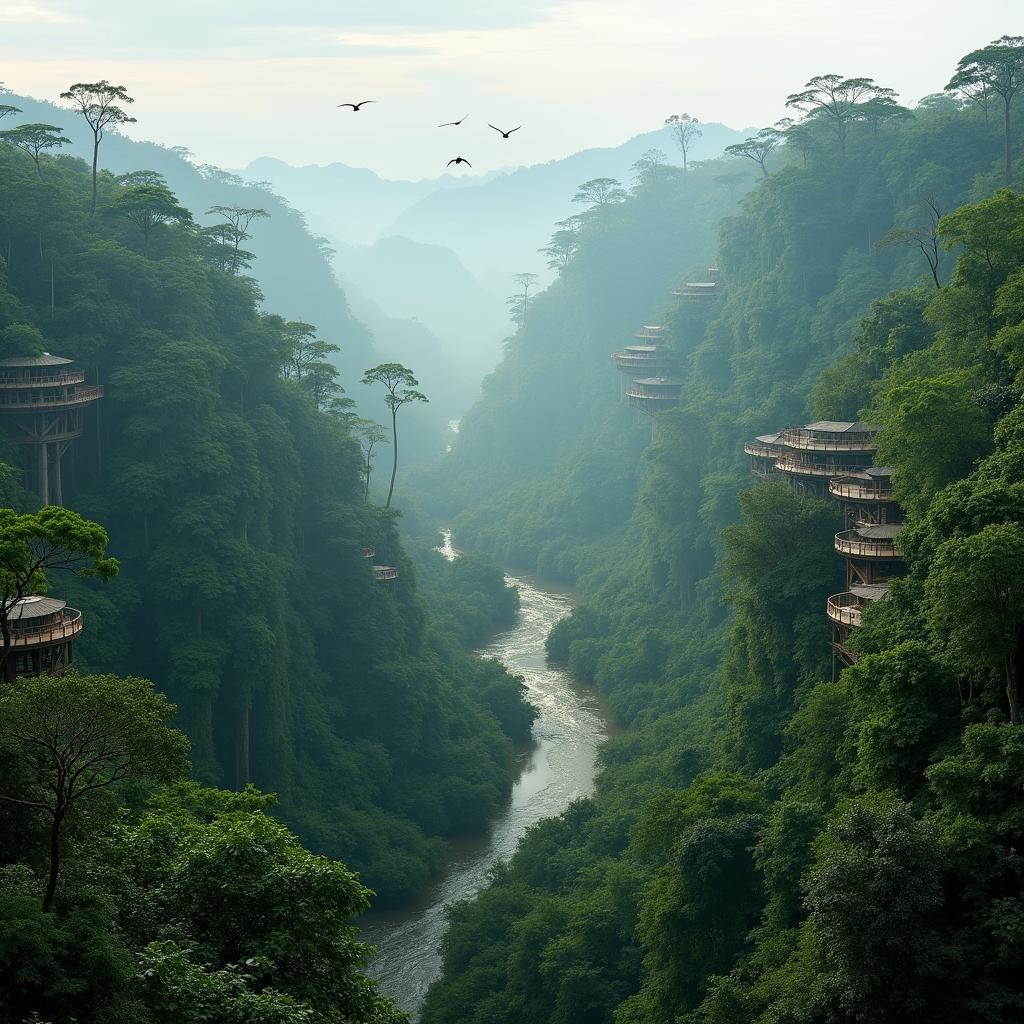 Khu bảo tồn thiên nhiên với đa dạng sinh học phong phú minh họa cho đề thi IELTS Speaking Part 2