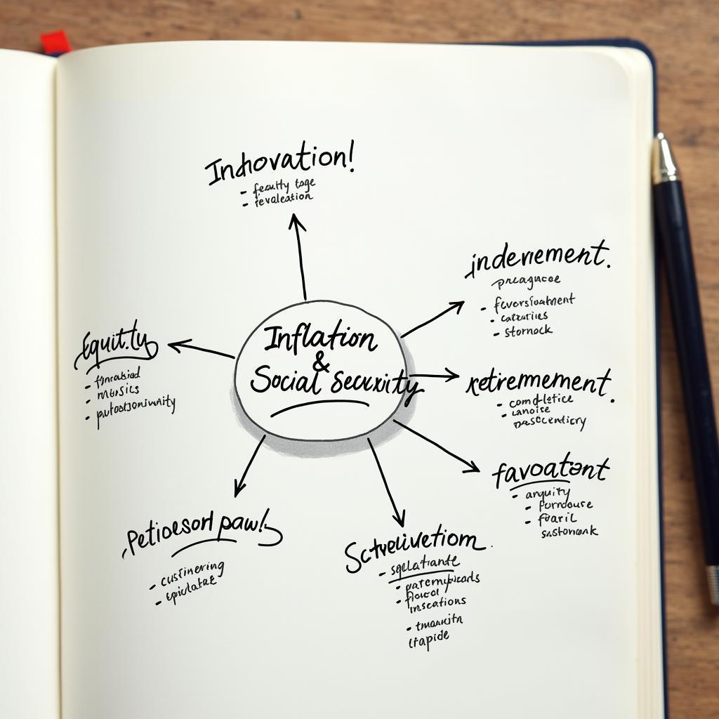 Sơ đồ dàn ý bài IELTS Task 2 về effects of inflation on social security systems