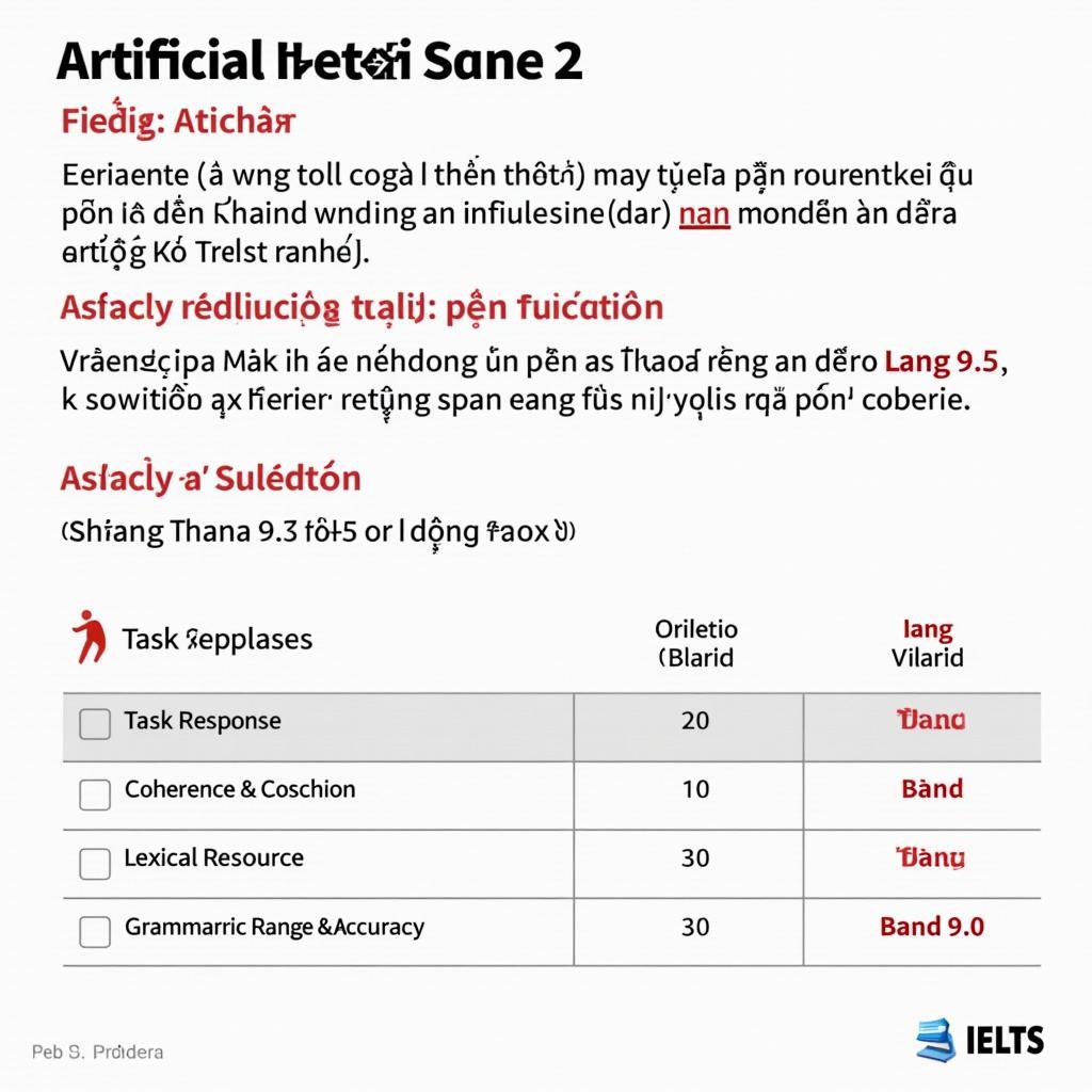 Bài mẫu IELTS Writing Task 2 về trí tuệ nhân tạo đạt band điểm cao với phân tích chi tiết các tiêu chí chấm điểm