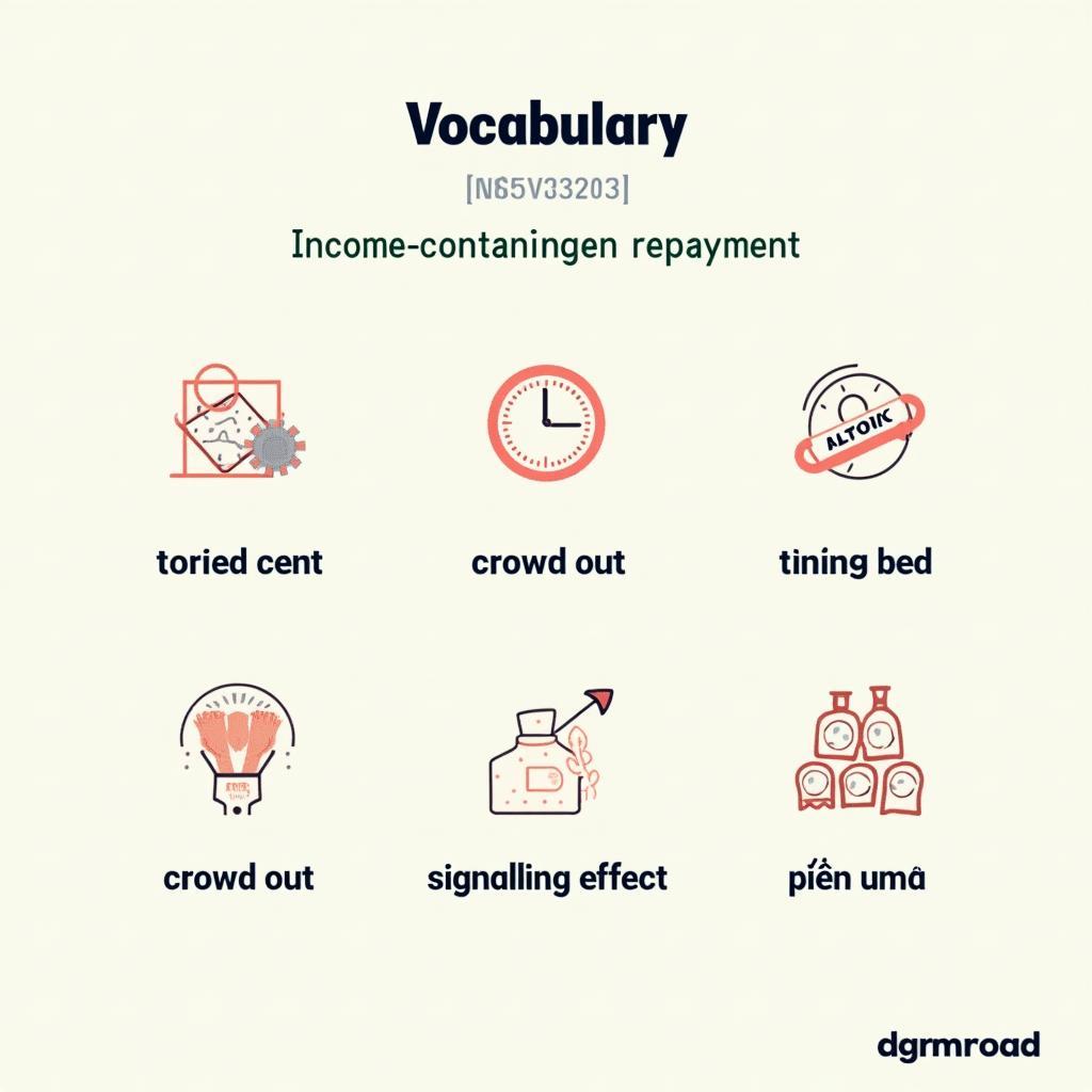 Bảng từ vựng học thuật về vay sinh viên và cơ hội việc làm trong IELTS