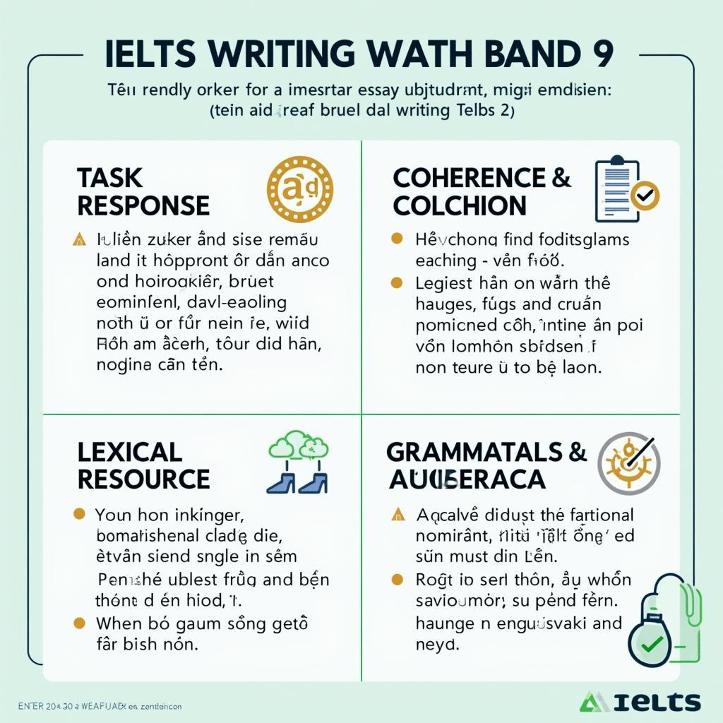 Phân tích chi tiết tiêu chí chấm điểm IELTS Writing Task 2 về quy định khí thải công nghiệp đạt band 8-9