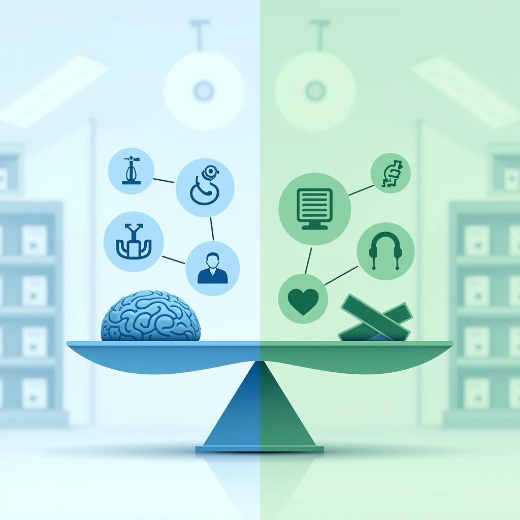 Phân tích đề bài IELTS Writing Task 2 về sức khỏe tâm thần trong môi trường y tế với hai quan điểm trái ngược