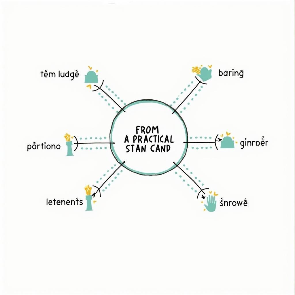 Sơ đồ kết hợp from a practical standpoint với các cấu trúc ngữ pháp nâng cao IELTS