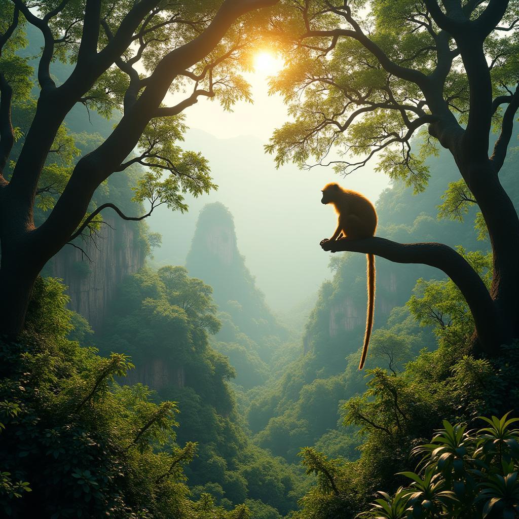 Khu bảo tồn động vật hoang dã Cúc Phương với rừng nguyên sinh và khỉ langur quý hiếm