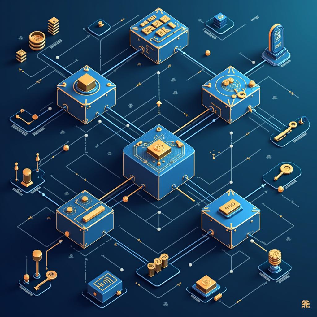 Kiến trúc blockchain và quy trình xác thực danh tính số an toàn