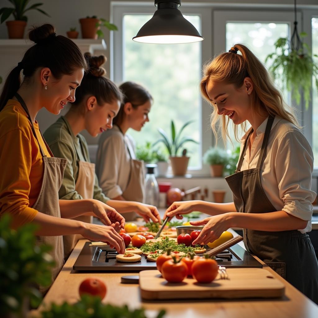 Kỹ năng nấu ăn là một life skill quan trọng giúp kiểm soát dinh dưỡng và tăng cường sức khỏe