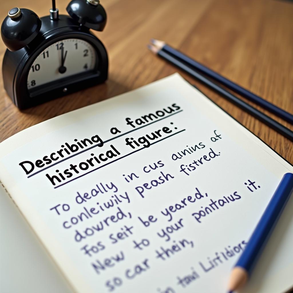 Thẻ câu hỏi Part 2 IELTS Speaking về nhân vật lịch sử nổi tiếng với ghi chú ôn tập