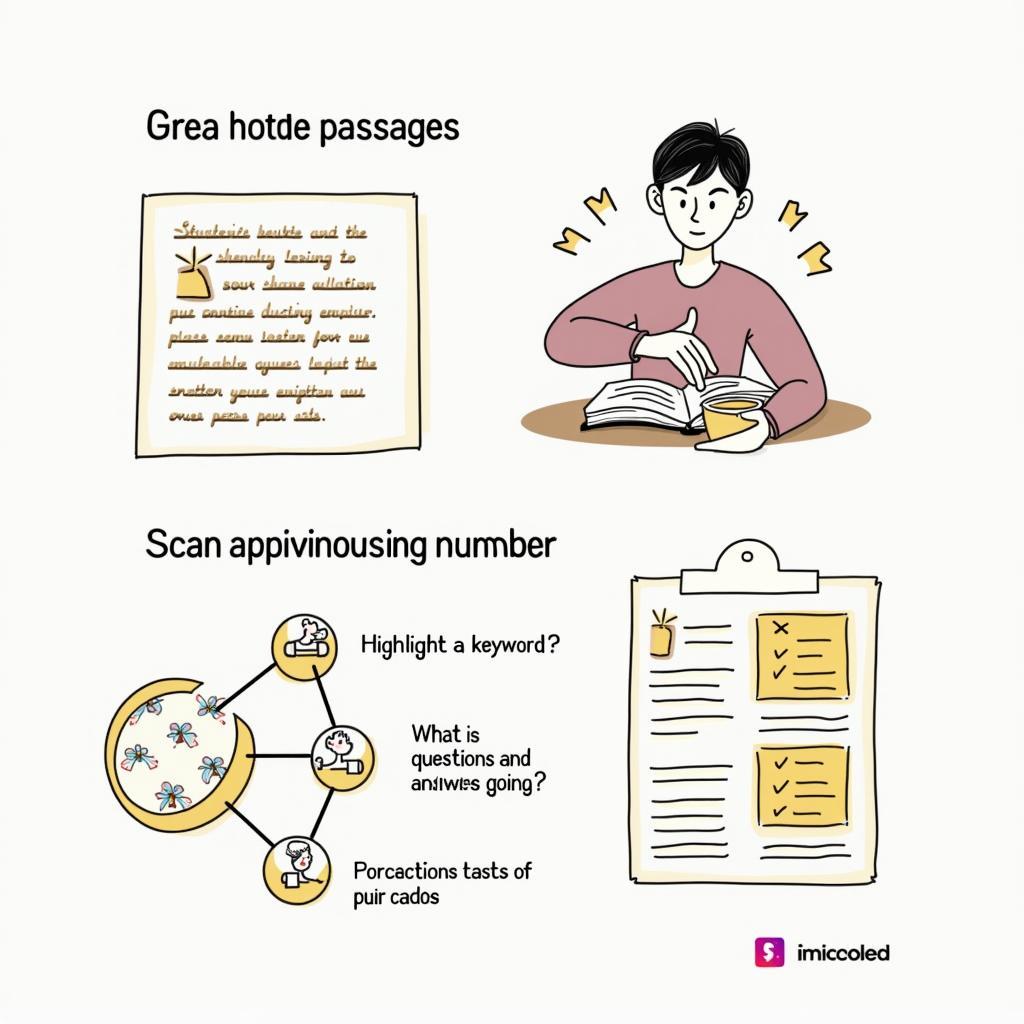 Kỹ thuật làm bài IELTS Reading hiệu quả với chiến lược scanning và skimming thông tin