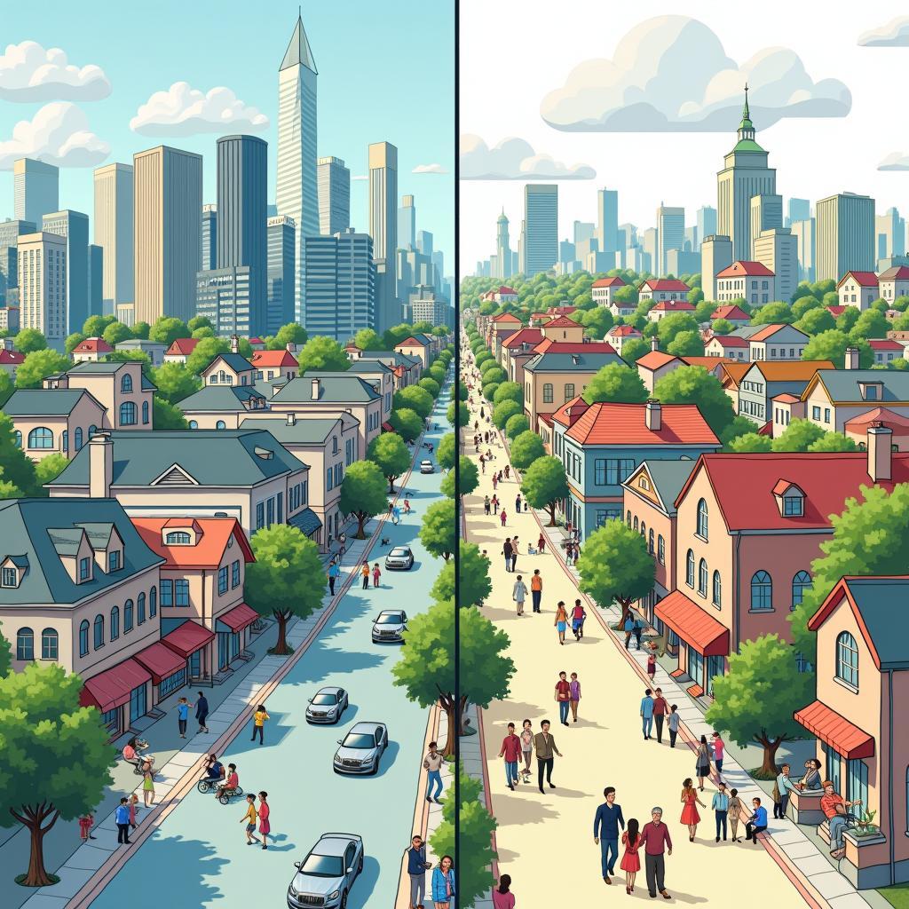 Sự biến đổi của không gian đô thị khi làm việc từ xa trở nên phổ biến với các tòa nhà văn phòng và khu dân cư