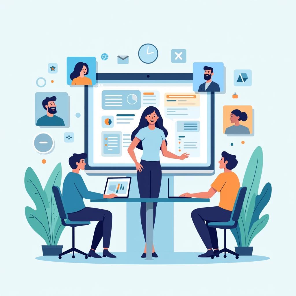 Anh minh hoa how remote working influences company culture trong IELTS Writing Task 2