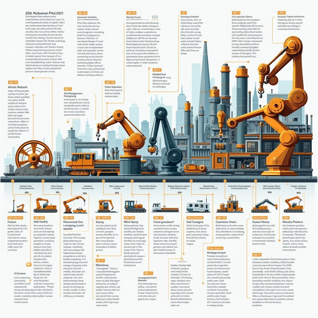 Lịch sử phát triển tự động hóa trong sản xuất công nghiệp từ cách mạng công nghiệp đến hiện đại