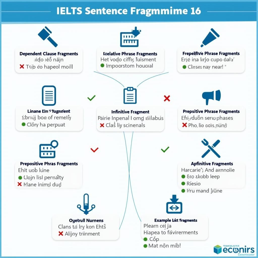 Phân tích chi tiết 7 loại lỗi câu không hoàn chỉnh thường gặp trong bài thi IELTS Writing và Speaking