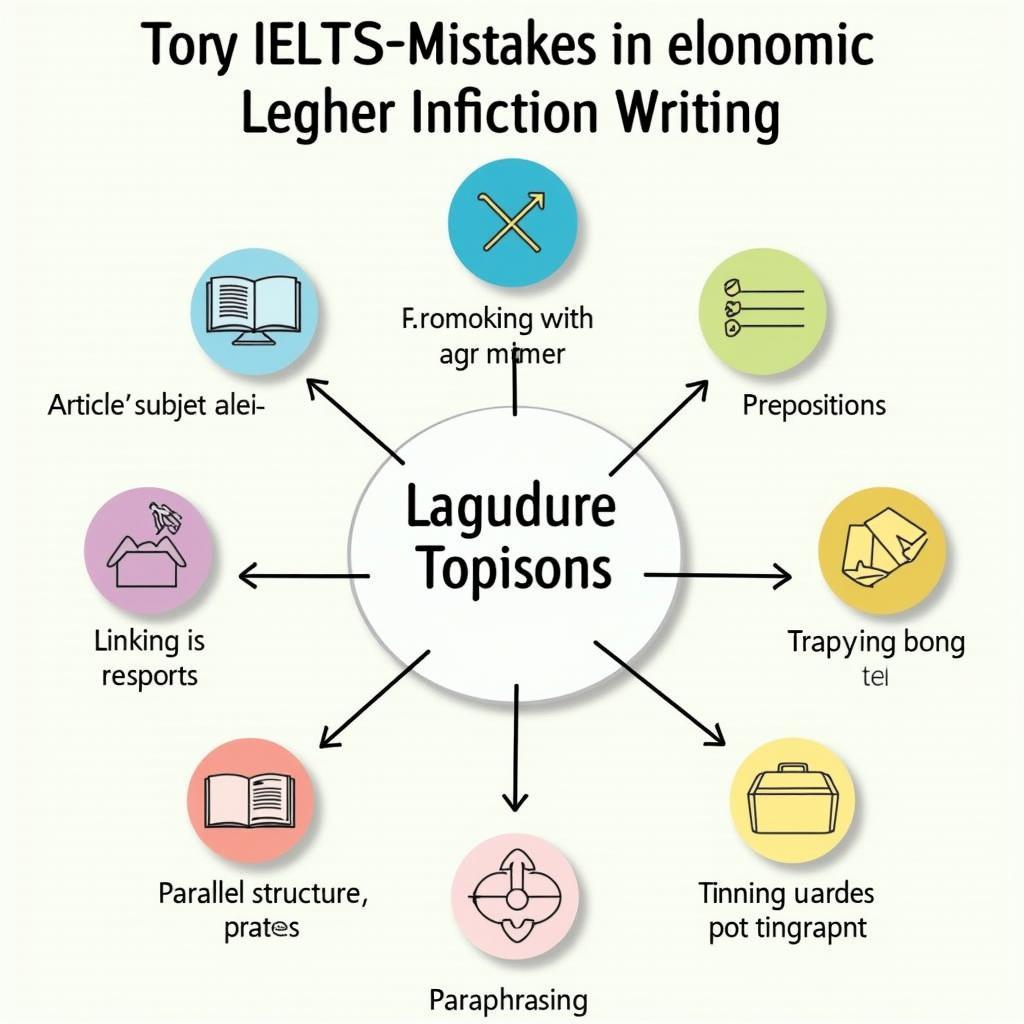 Infographic tổng hợp 7 lỗi phổ biến nhất của học viên Việt Nam khi viết IELTS chủ đề kinh tế và cách khắc phục