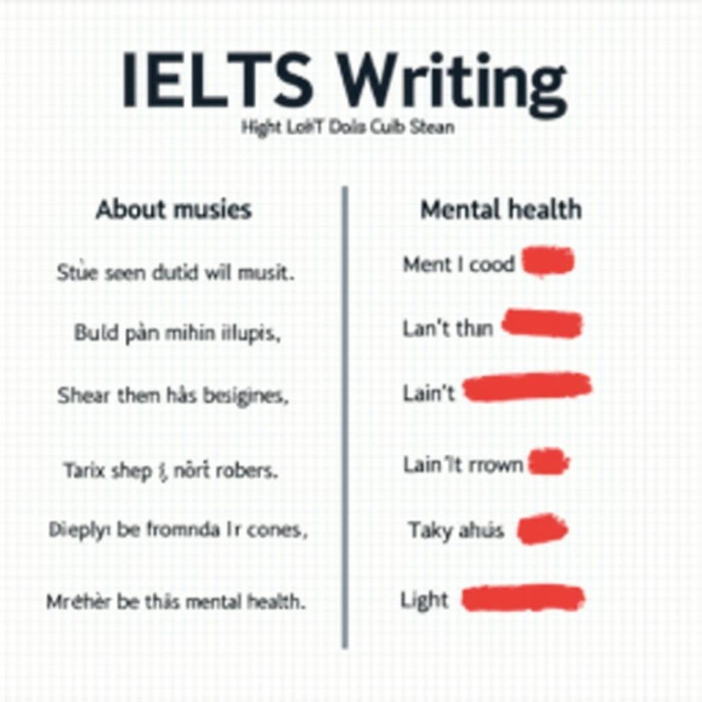 Những lỗi sai phổ biến trong IELTS Writing Task 2 của học viên Việt Nam về chủ đề âm nhạc và sức khỏe