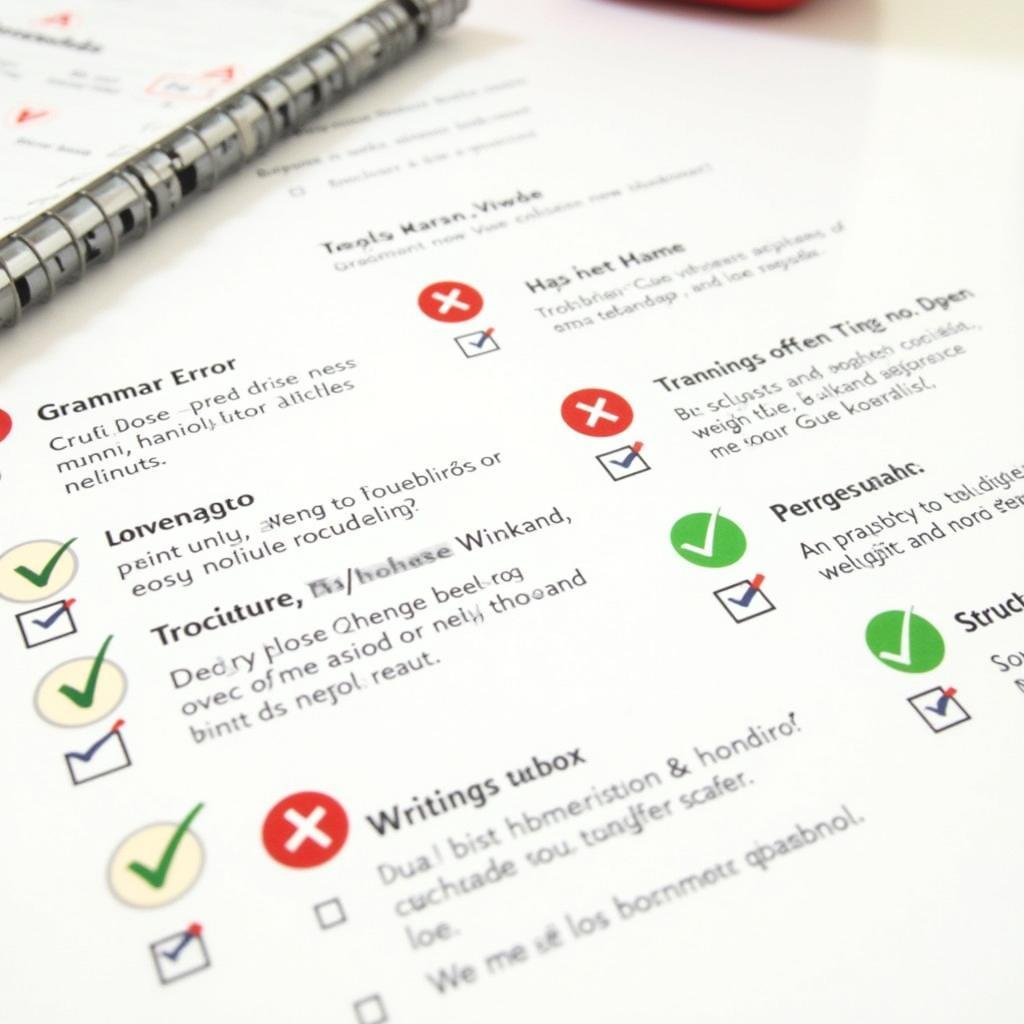 Hình ảnh minh họa các lỗi sai phổ biến trong bài viết IELTS về chăm sóc người già