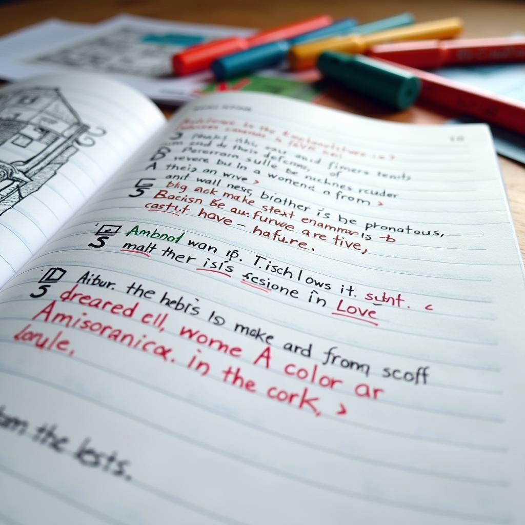 Học viên luyện tập cấu trúc ngữ pháp nâng cao cho IELTS Speaking chủ đề kiến trúc