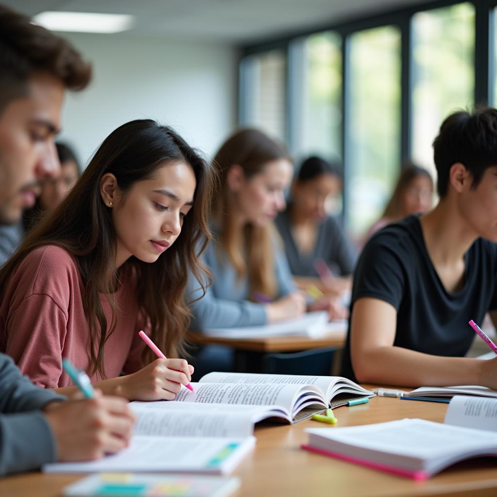 Học viên luyện tập IELTS Reading hiệu quả với chiến lược làm bài