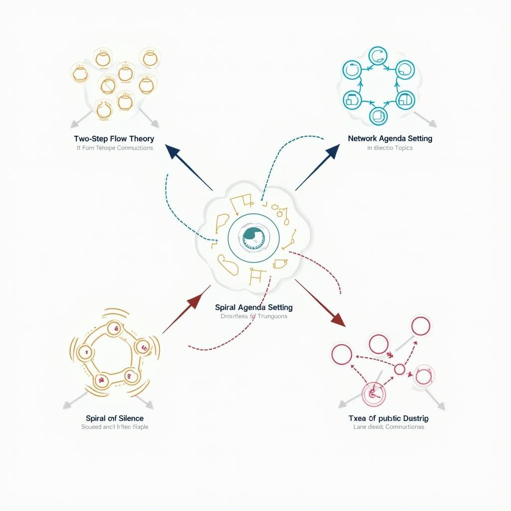 Các lý thuyết truyền thông giải thích ảnh hưởng của mạng xã hội đến việc hình thành dư luận công chúng