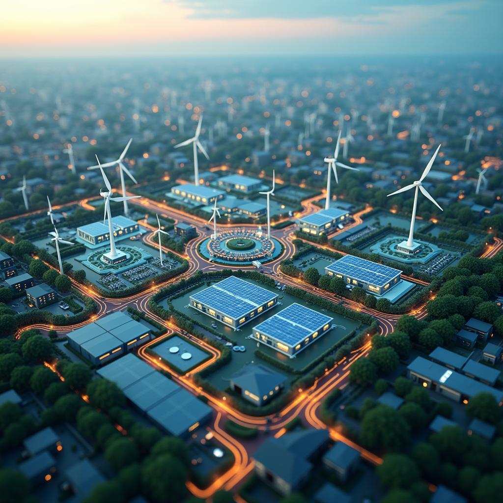 Mạng lưới điện thông minh phân phối năng lượng tái tạo hiệu quả cho kinh tế toàn cầu IELTS