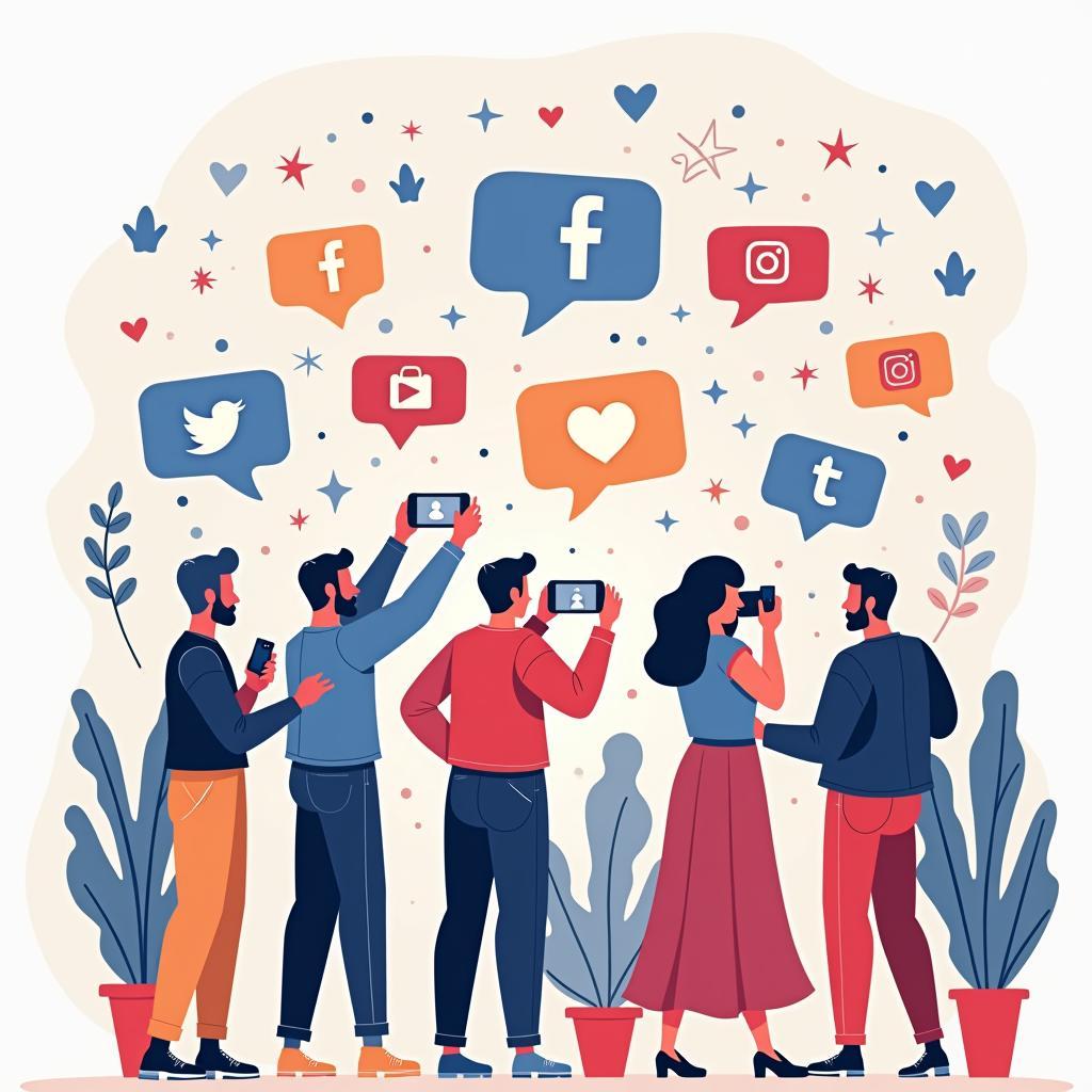 Ảnh hưởng của mạng xã hội đến cách mọi người trở nên nổi tiếng trong thời đại hiện đại