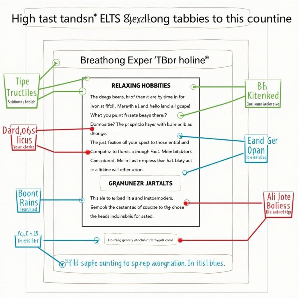 Ví dụ về bài trả lời IELTS Speaking Part 2 đạt band điểm cao với cue card về sở thích thư giãn