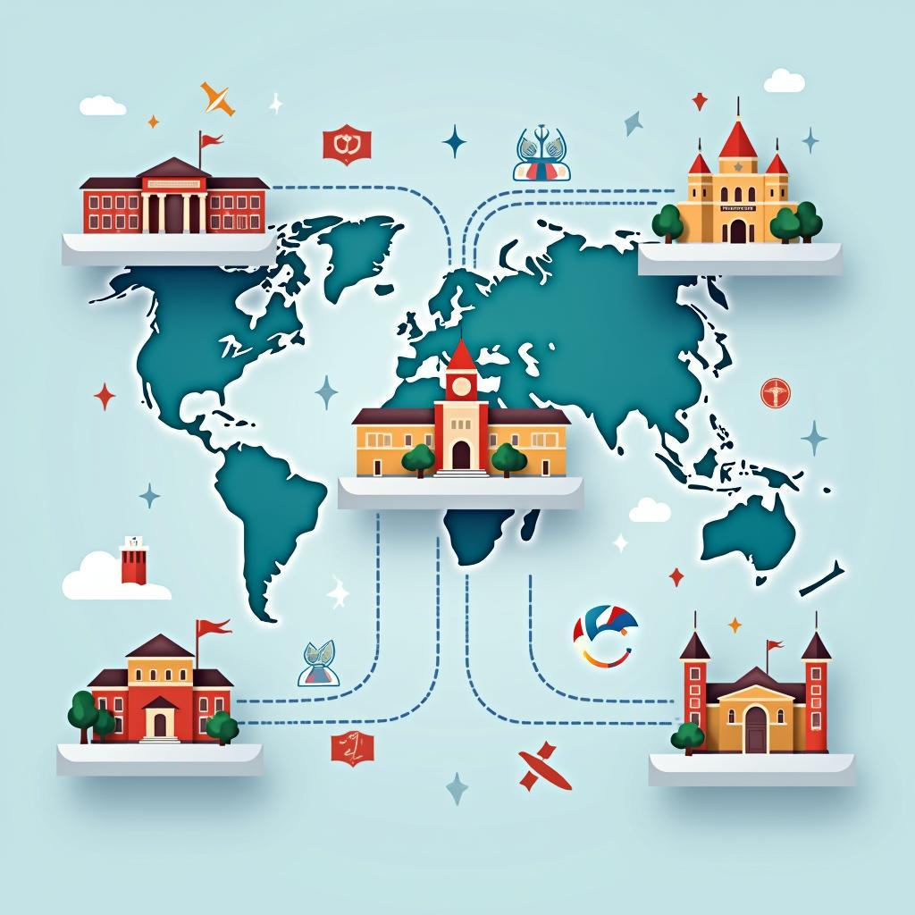 Mô hình giáo dục quốc tế thúc đẩy trao đổi văn hóa và hợp tác toàn cầu