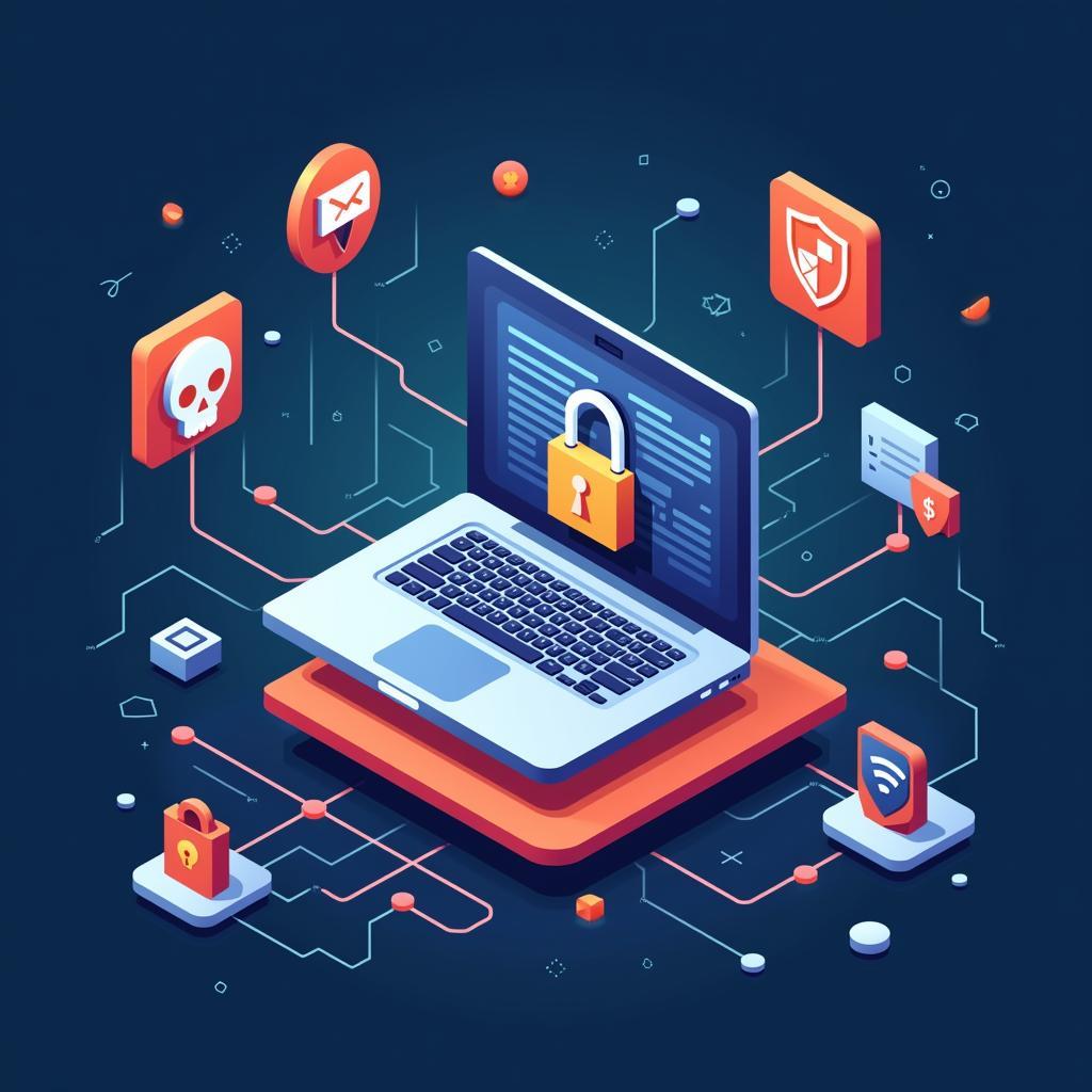 Các mối đe dọa an ninh mạng hiện đại trong bài thi IELTS Reading về công nghệ